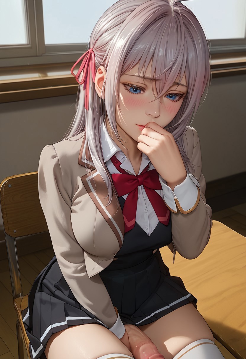 Alisa Mikhailovna Kujou (Tokidoki Bosotto Russian De Dereru Tonari No Alya-San) Rule 34 Image