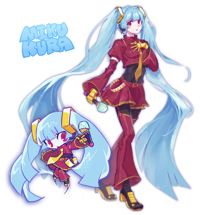 Hatsune Miku (The King Of Fighters) Rule 34 Image