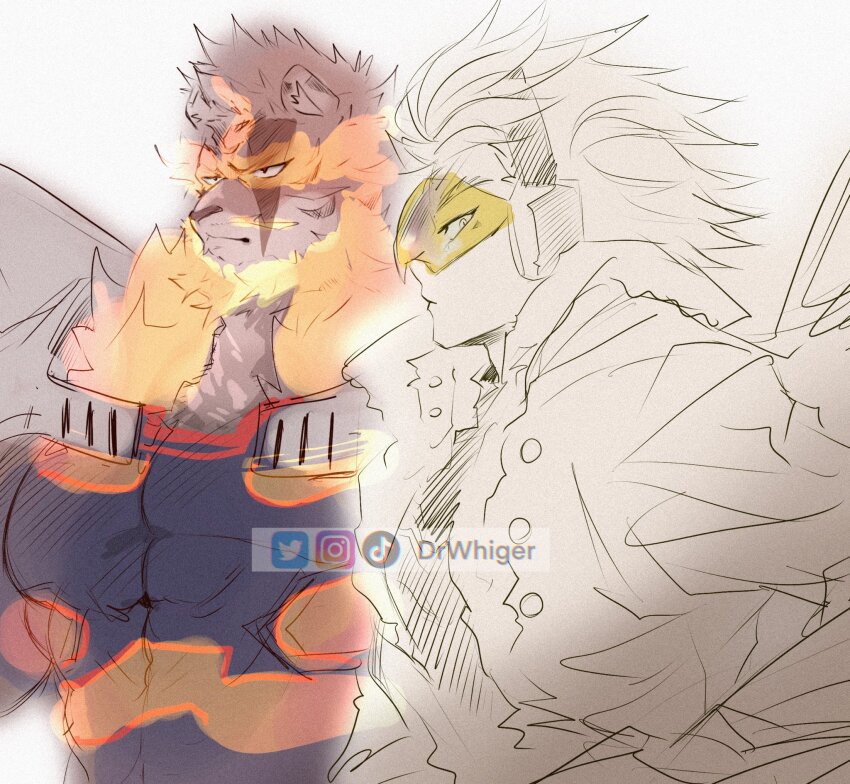 Endeavor (Boku No Hero Academia) Rule 34 Image