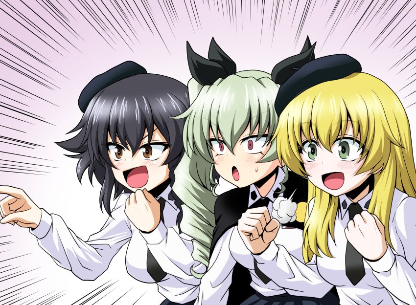 Anchovy (Girls Und Panzer) Rule 34 Image