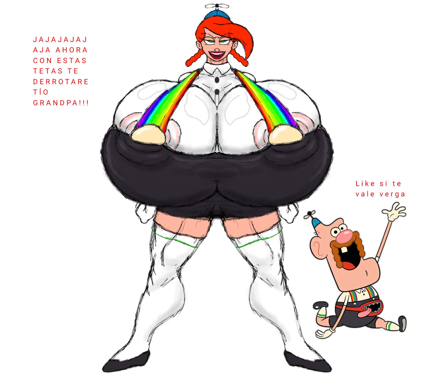 Aunt Grandma (Uncle Grandpa) Rule 34 Image
