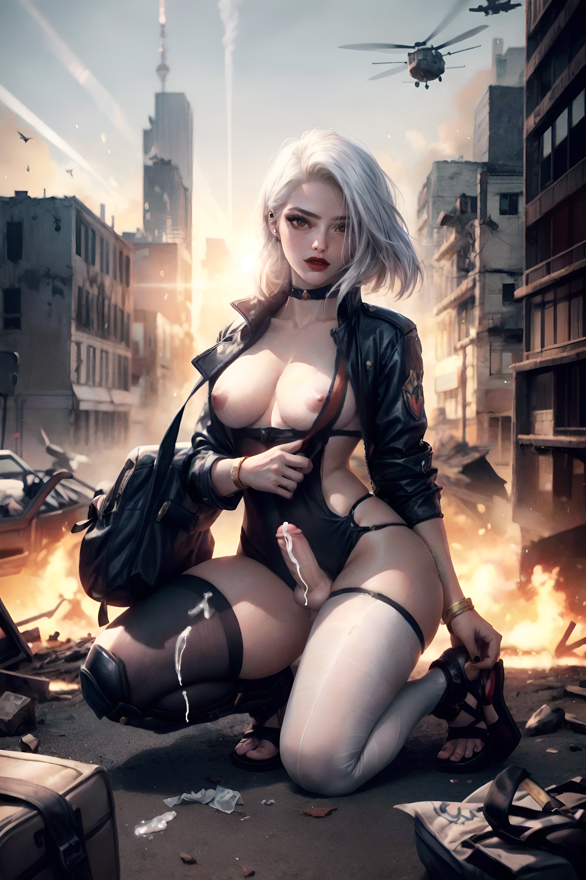 Ashe (Overwatch) Rule 34 Image
