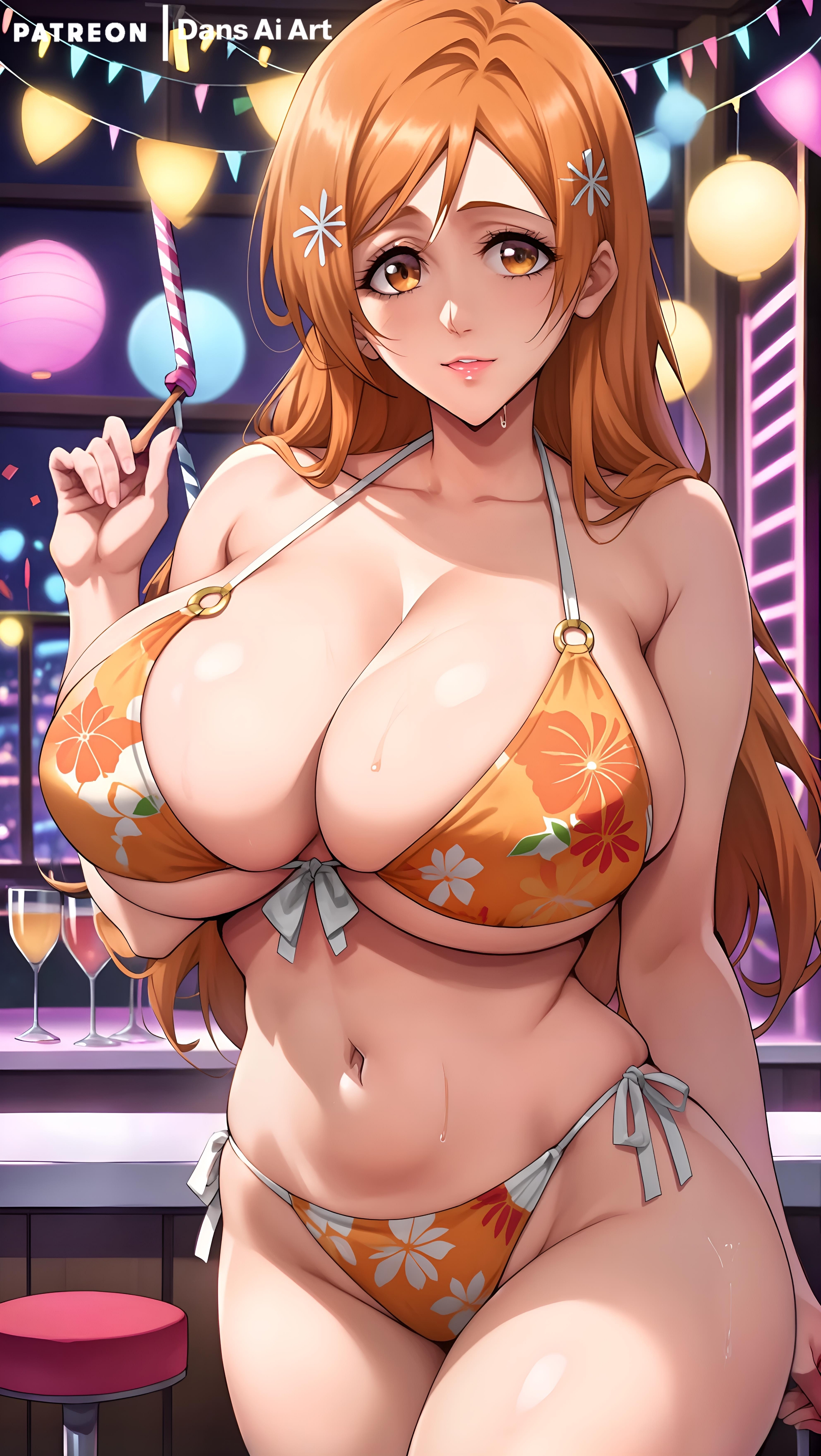 Inoue Orihime (Bleach) Rule 34 Image