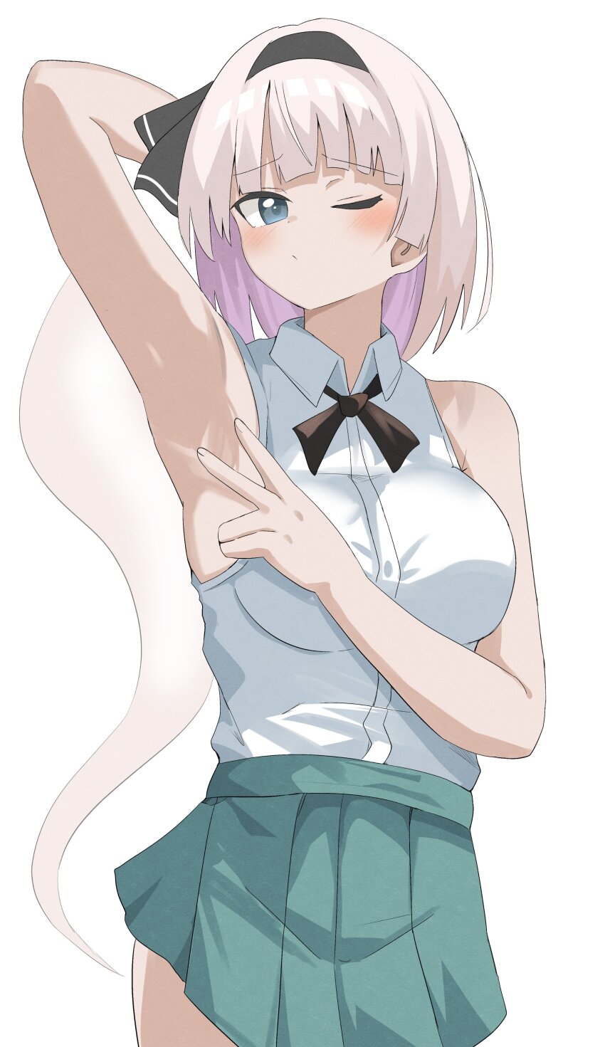 Konpaku Youmu (Touhou) Rule 34 Image
