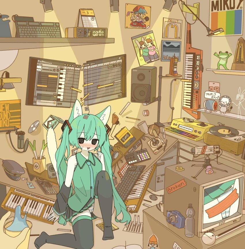 Hatsune Miku (Friday Night Funkin') Rule 34 Image