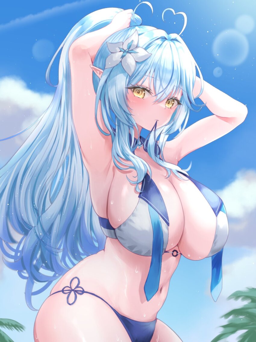 Yukihana Lamy (Hololive) Rule 34 Image