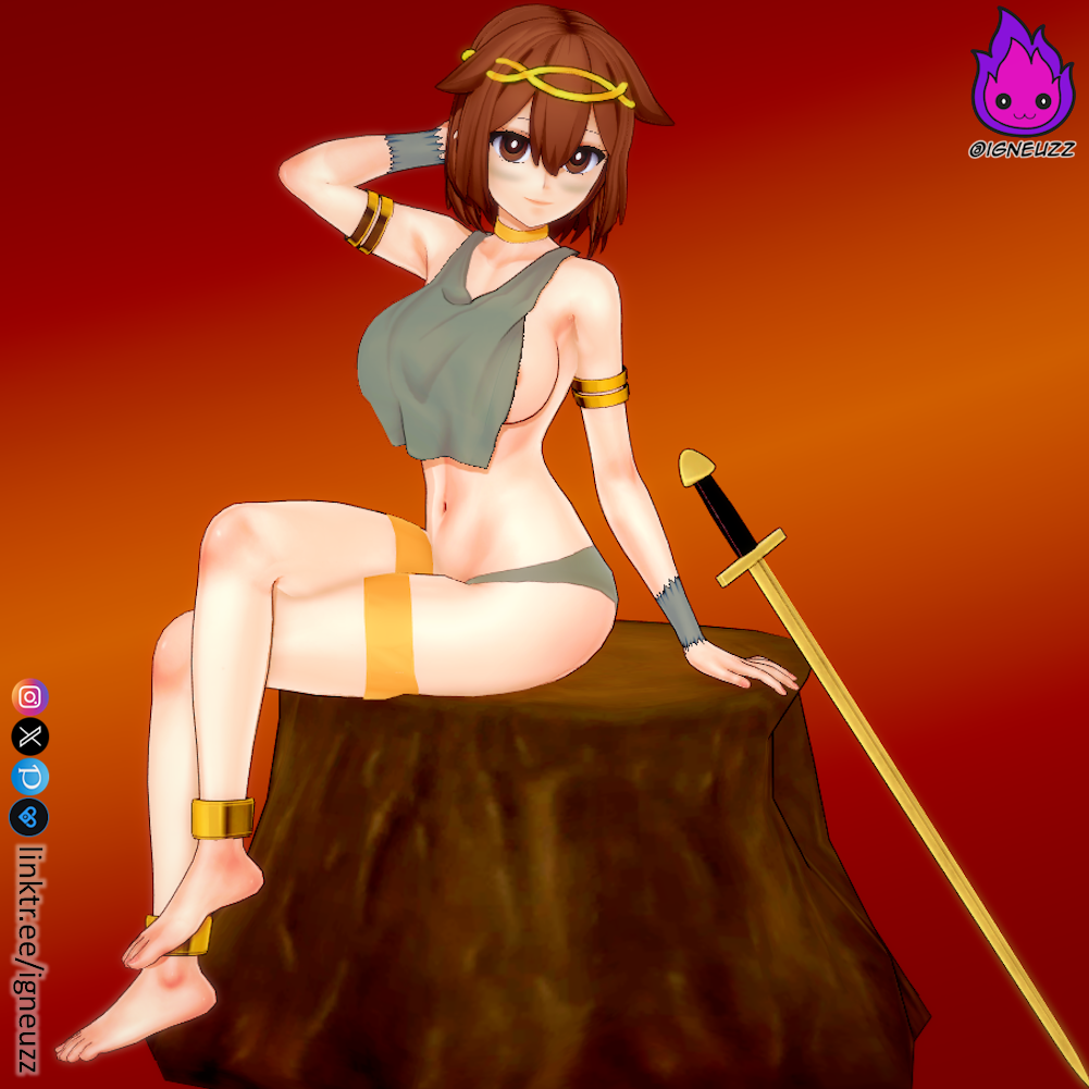 Female Piglin (Minecraft) Rule 34 Image
