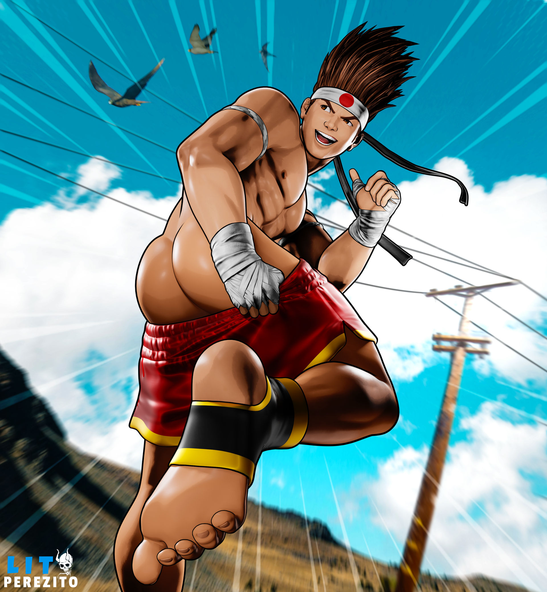 Joe Higashi (Fatal Fury) Rule 34 Image