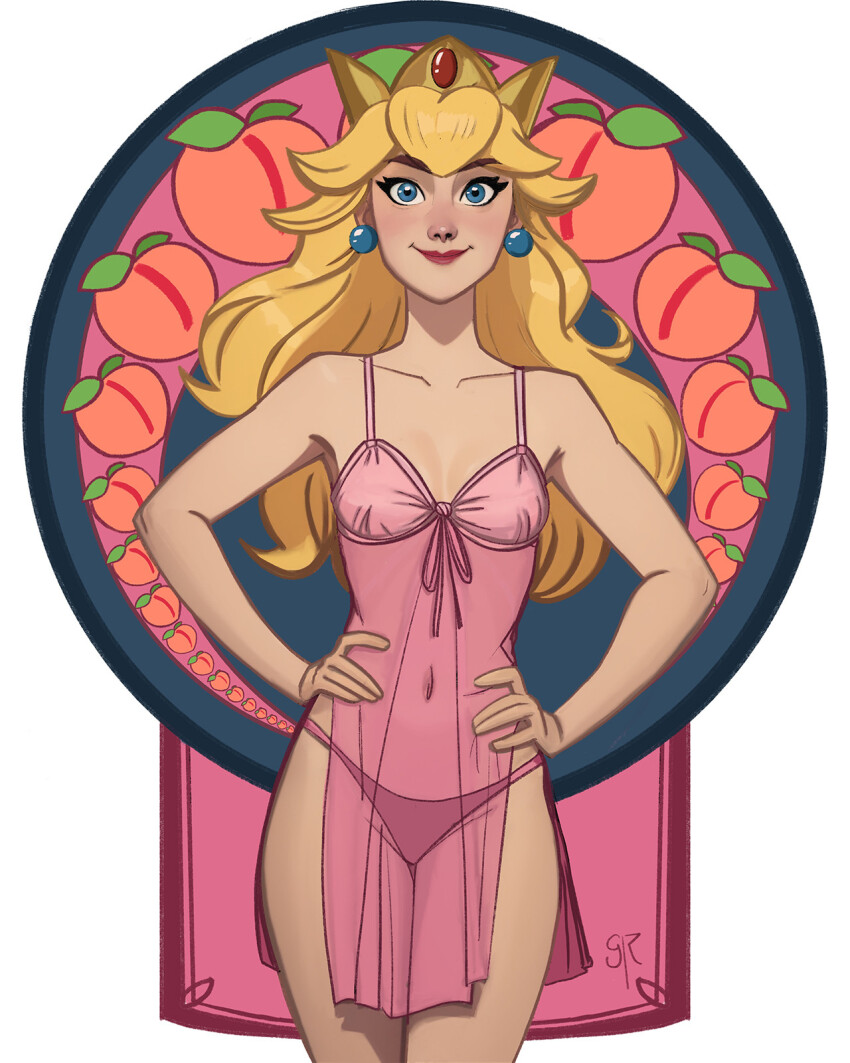 Princess Peach (Mario (Series)) Rule 34 Image