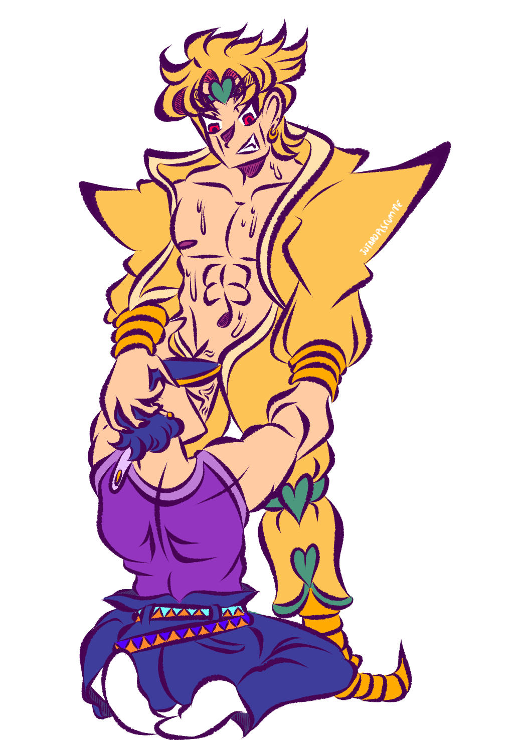 Dio Brando (Jojo'S Bizarre Adventure) Rule 34 Image