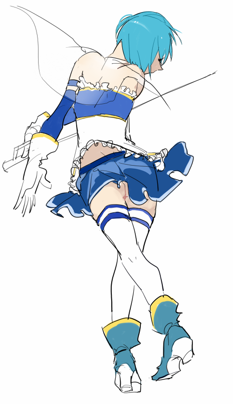 Miki Sayaka (Mahou Shoujo Madoka Magica) Rule 34 Image