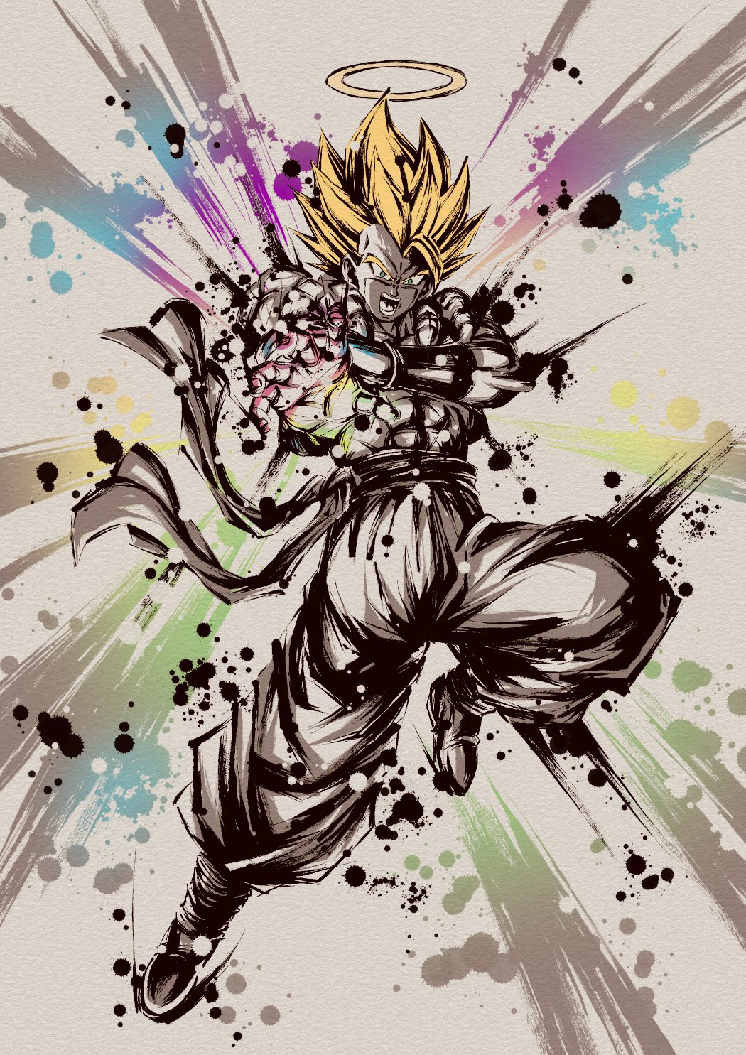 Gogeta (Dragon Ball) Rule 34 Image