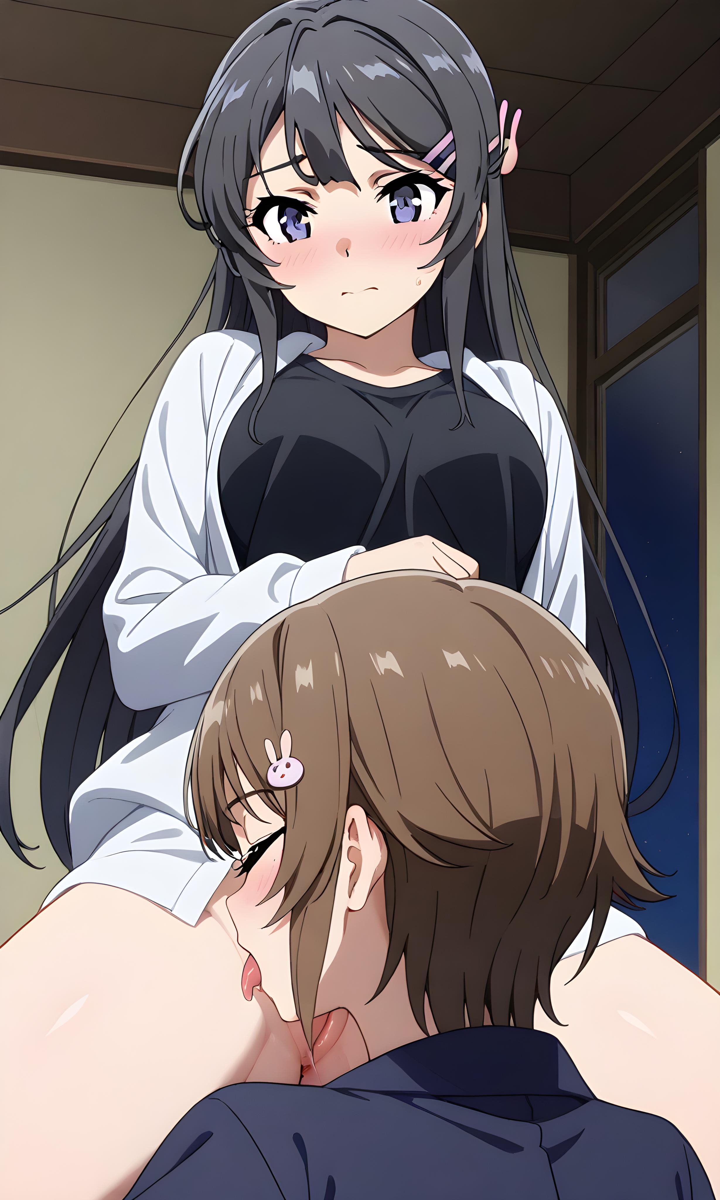Sakurajima Mai (Seishun Buta Yarou Wa Bunny Girl Senpai No Yume Wo Minai) Rule 34 Image