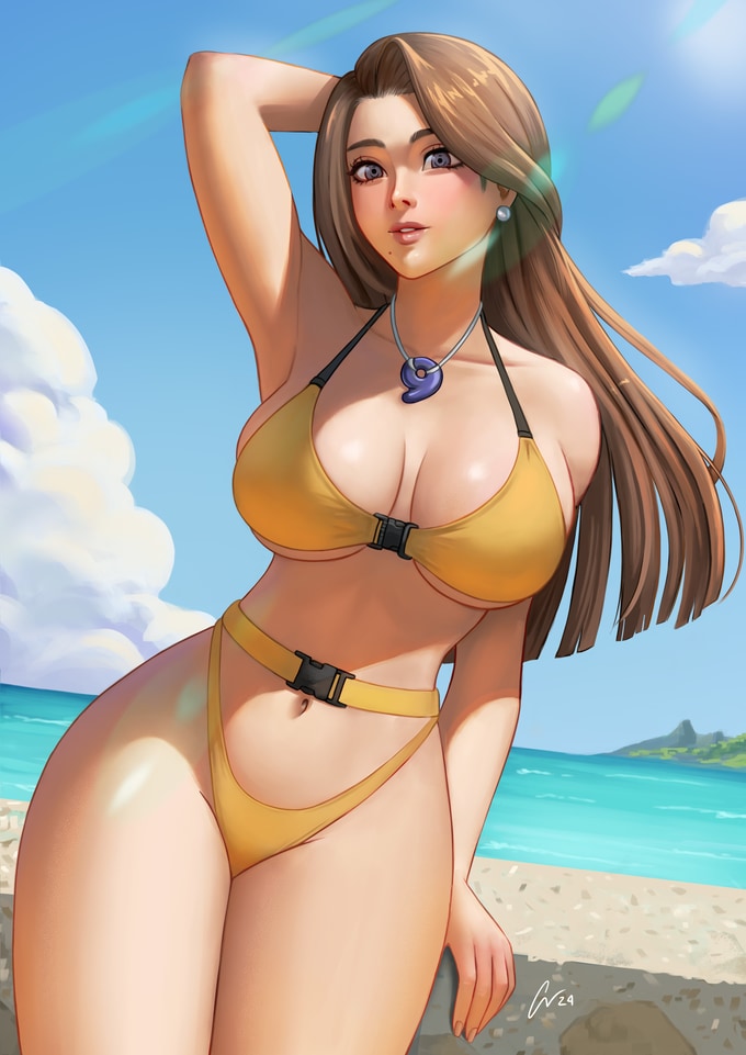 Mia Fey (Gyakuten Saiban) Rule 34 Image