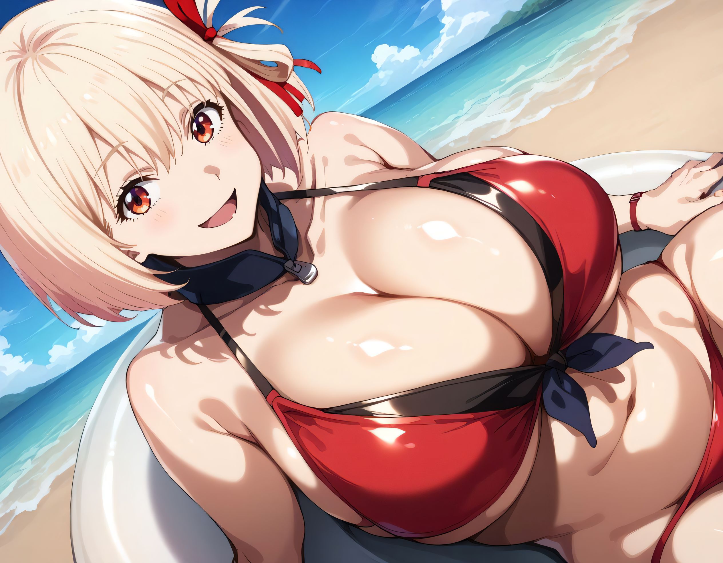 Nishikigi Chisato (Lycoris Recoil) Rule 34 Image