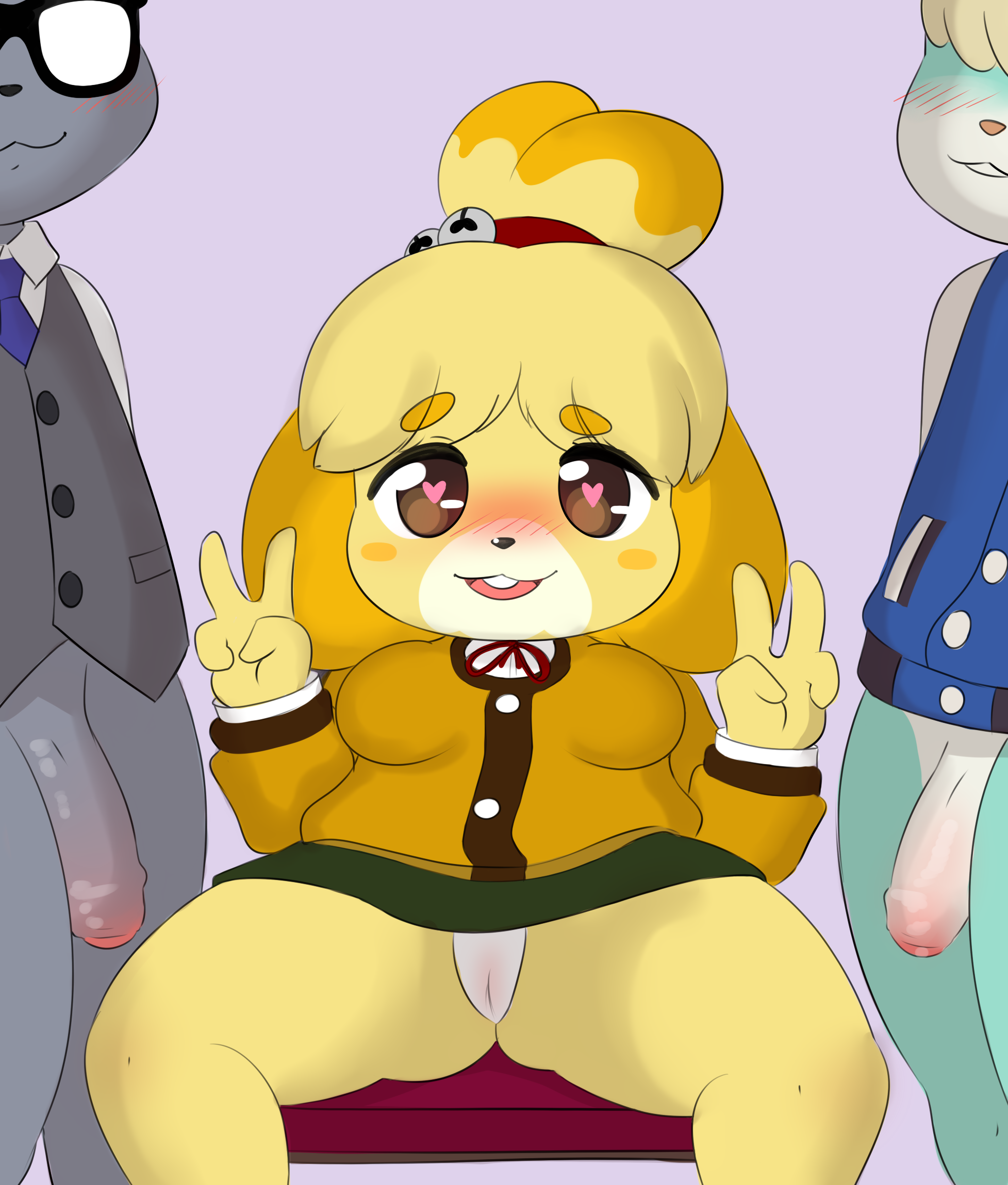 Isabelle (Animal Crossing) Rule 34 Image
