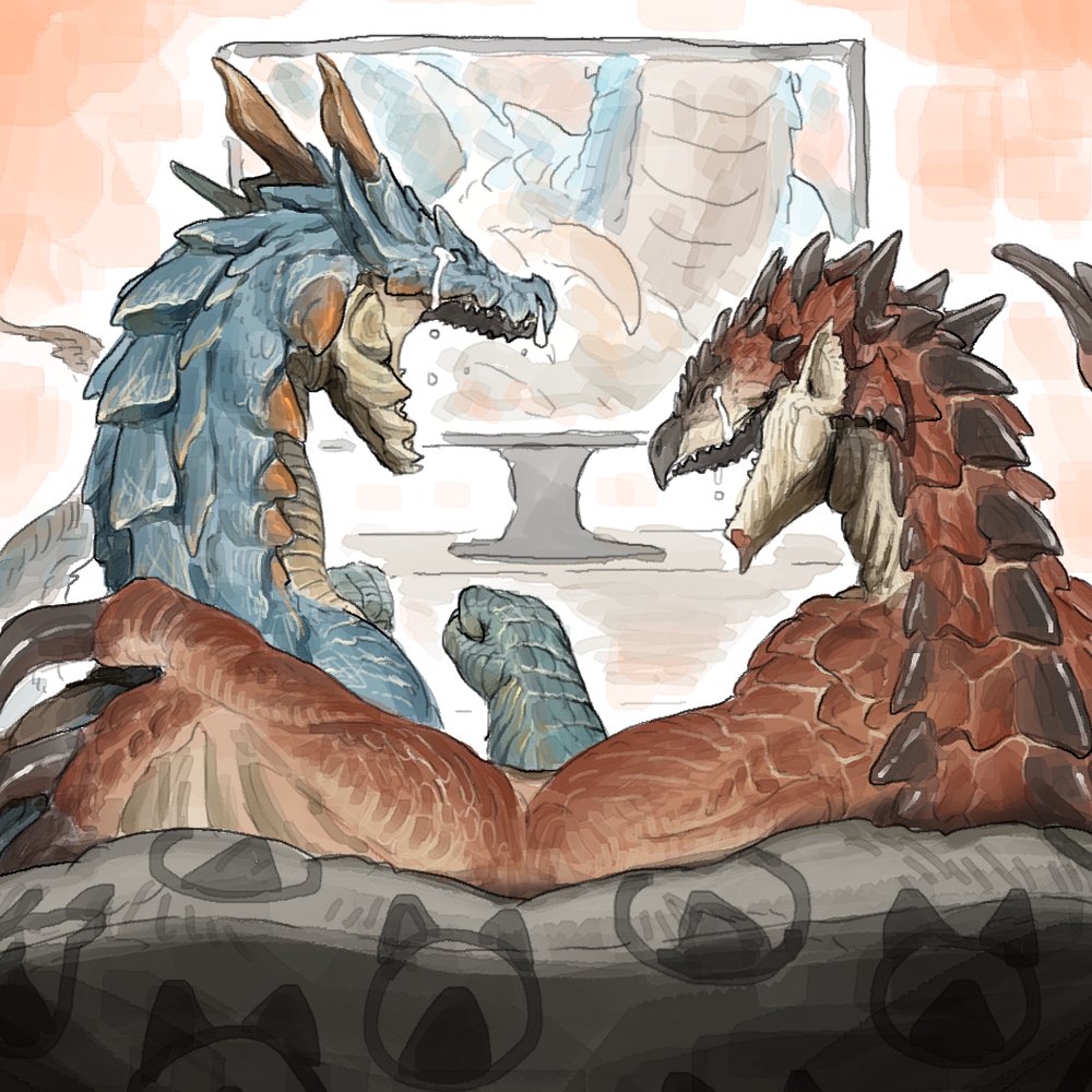 Lagiacrus (Monster Hunter (Series)) Rule 34 Image