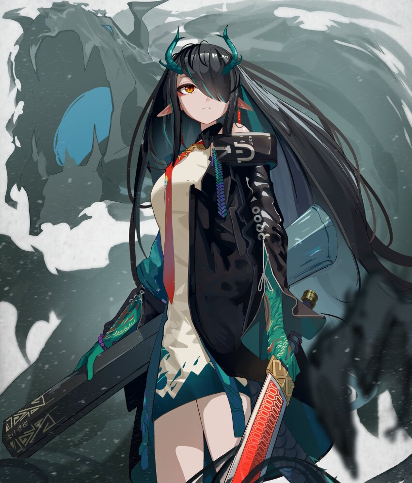 Dusk (Arknights) Rule 34 Image