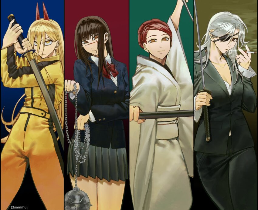 Beatrix Kiddo (Chainsaw Man) Rule 34 Image