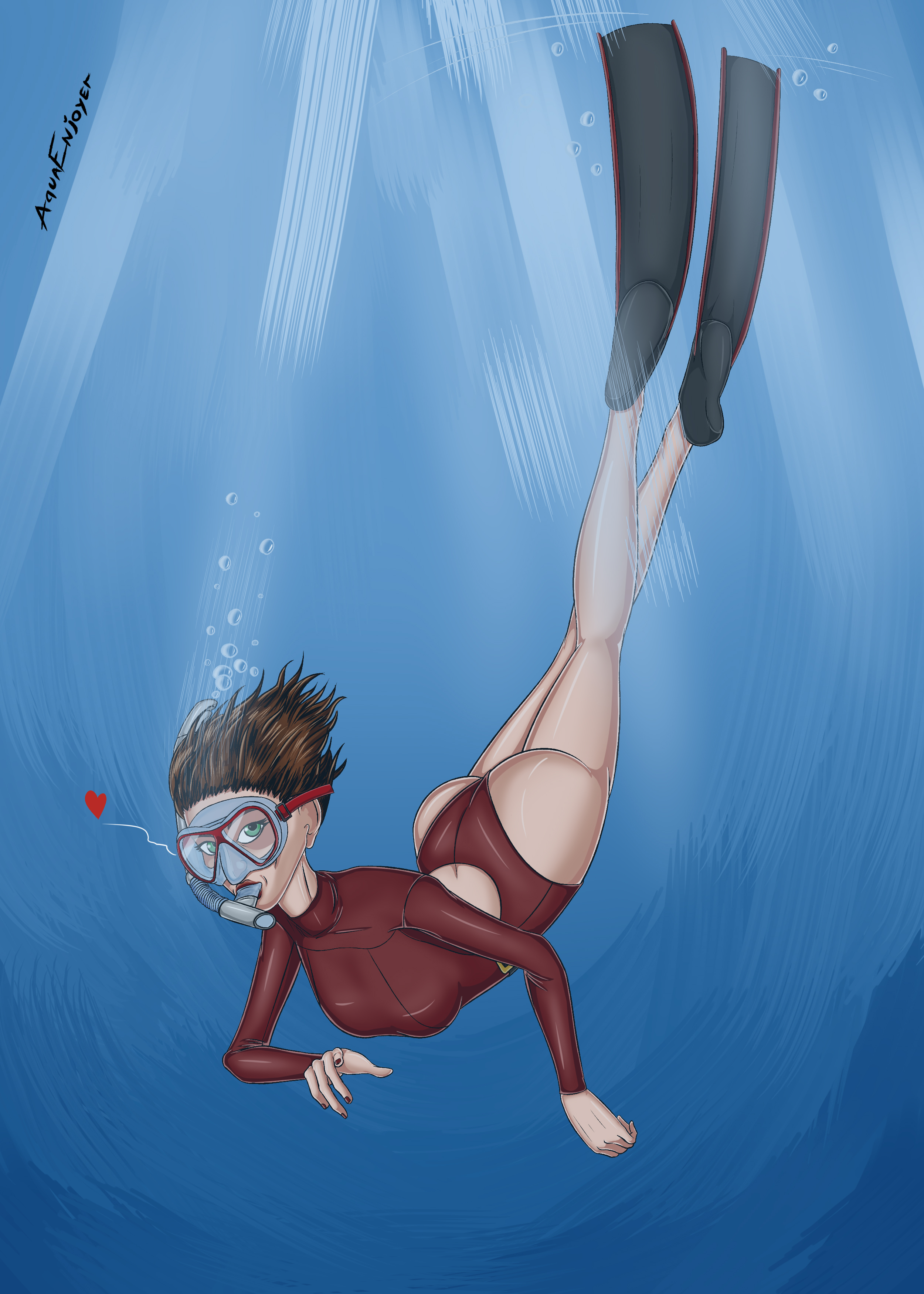 Aqua Enjoyer Rule 34 Image