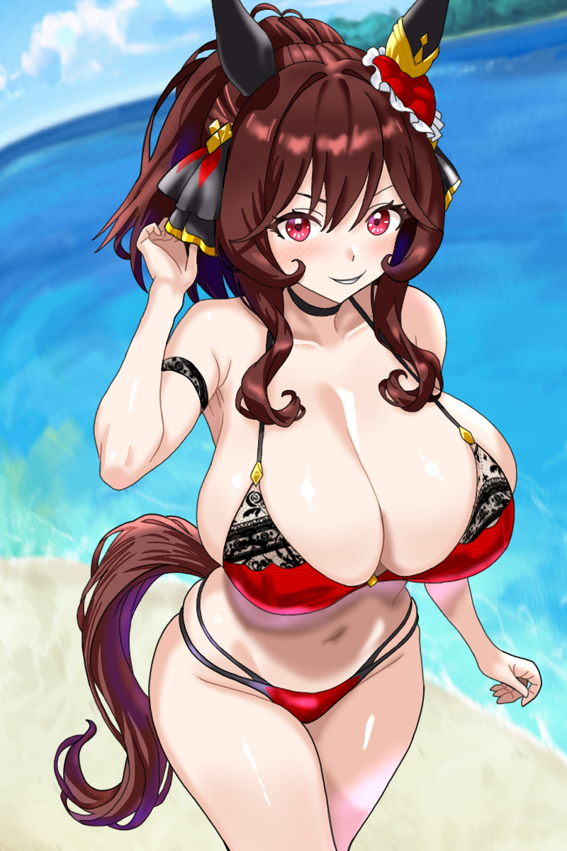 Gentildonna (Umamusume) Rule 34 Image