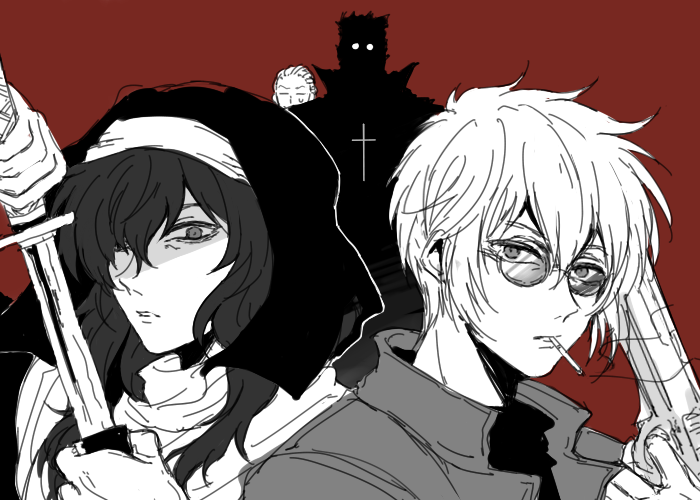 Alexander Anderson (Hellsing) Rule 34 Image