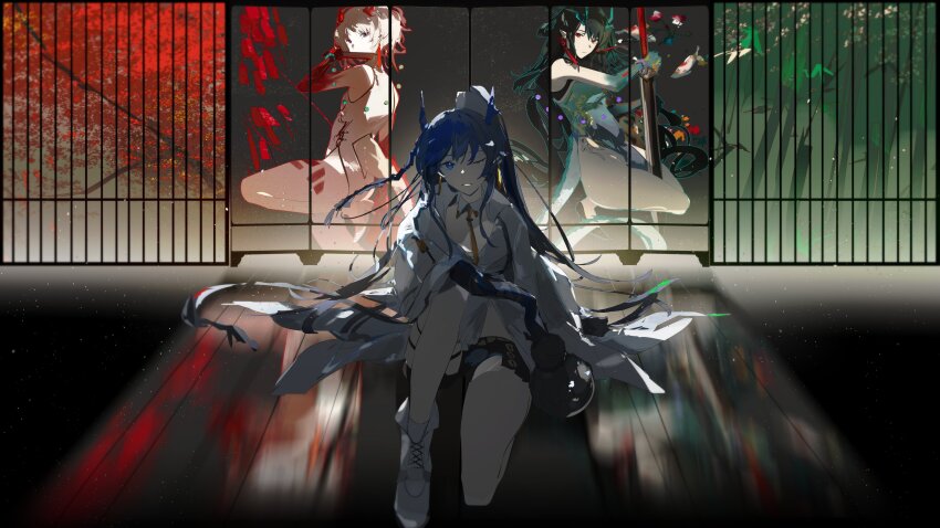 Dusk (Arknights) Rule 34 Image