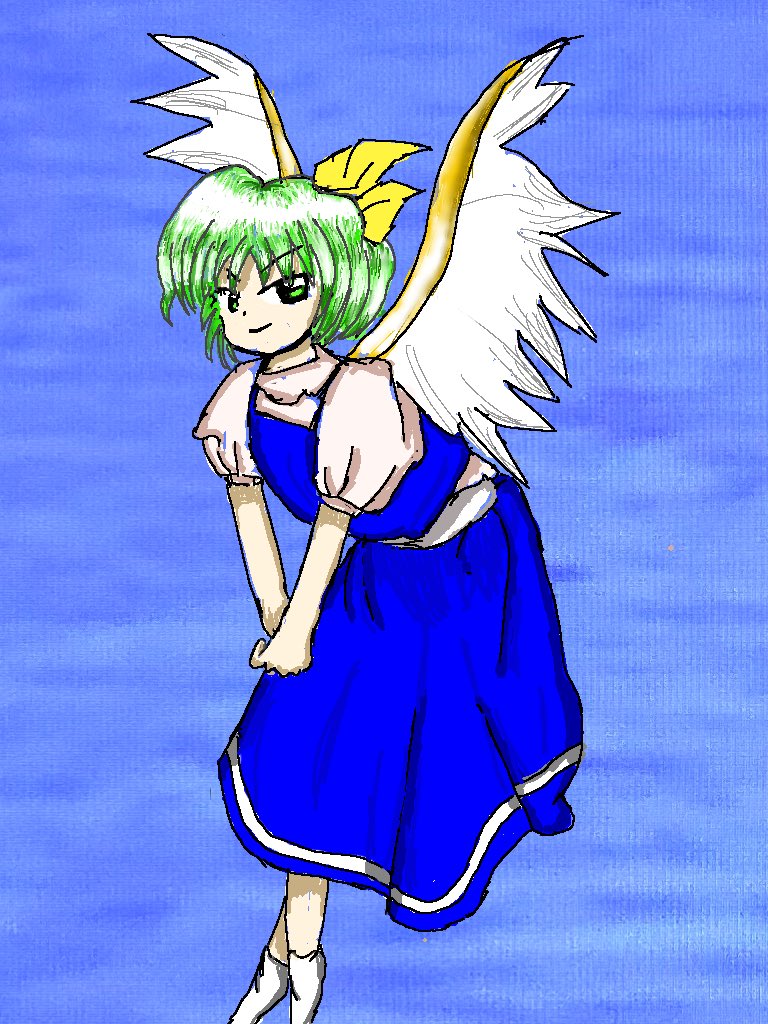 Daiyousei (Touhou) Rule 34 Image