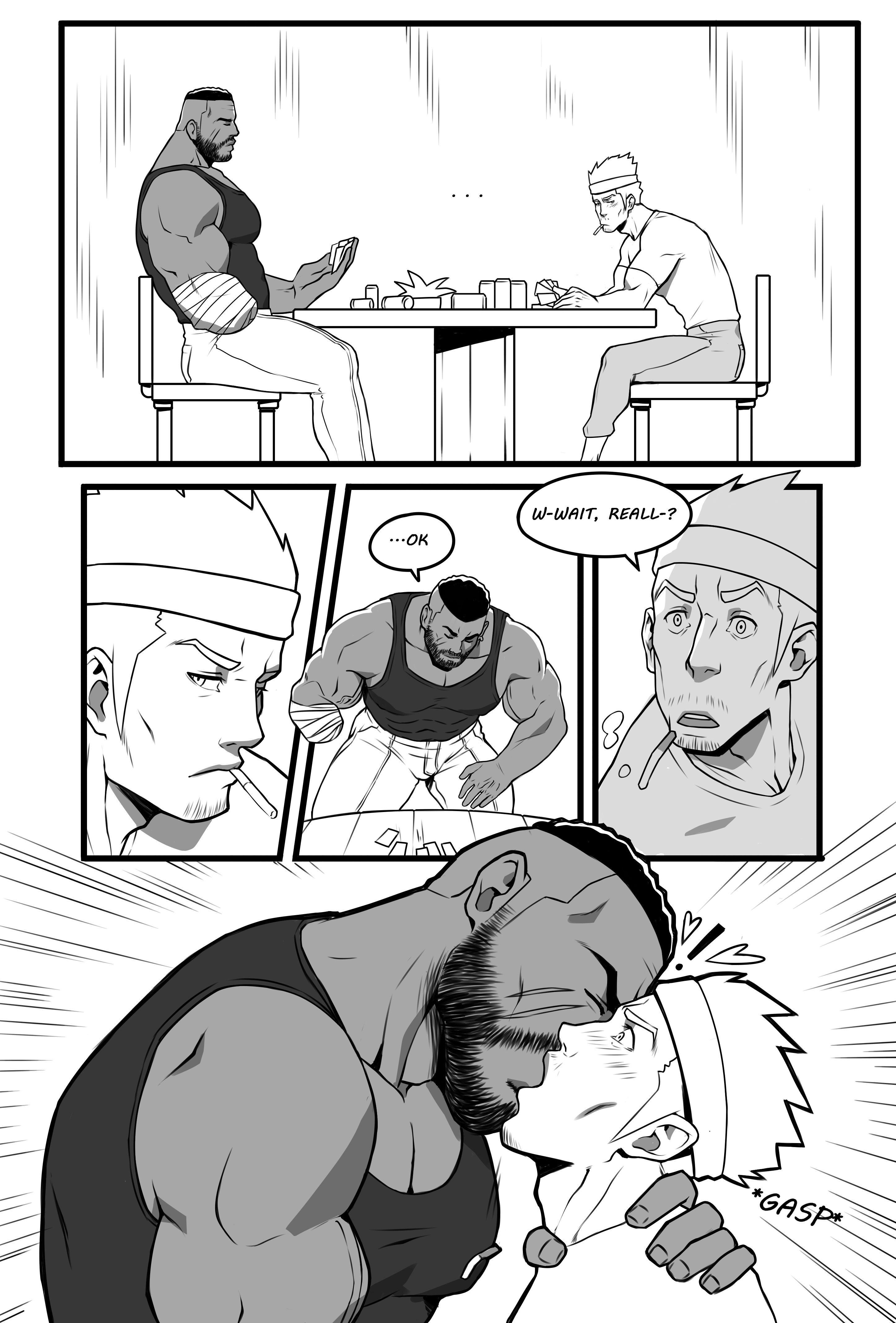 Barret Wallace (Final Fantasy) Rule 34 Image