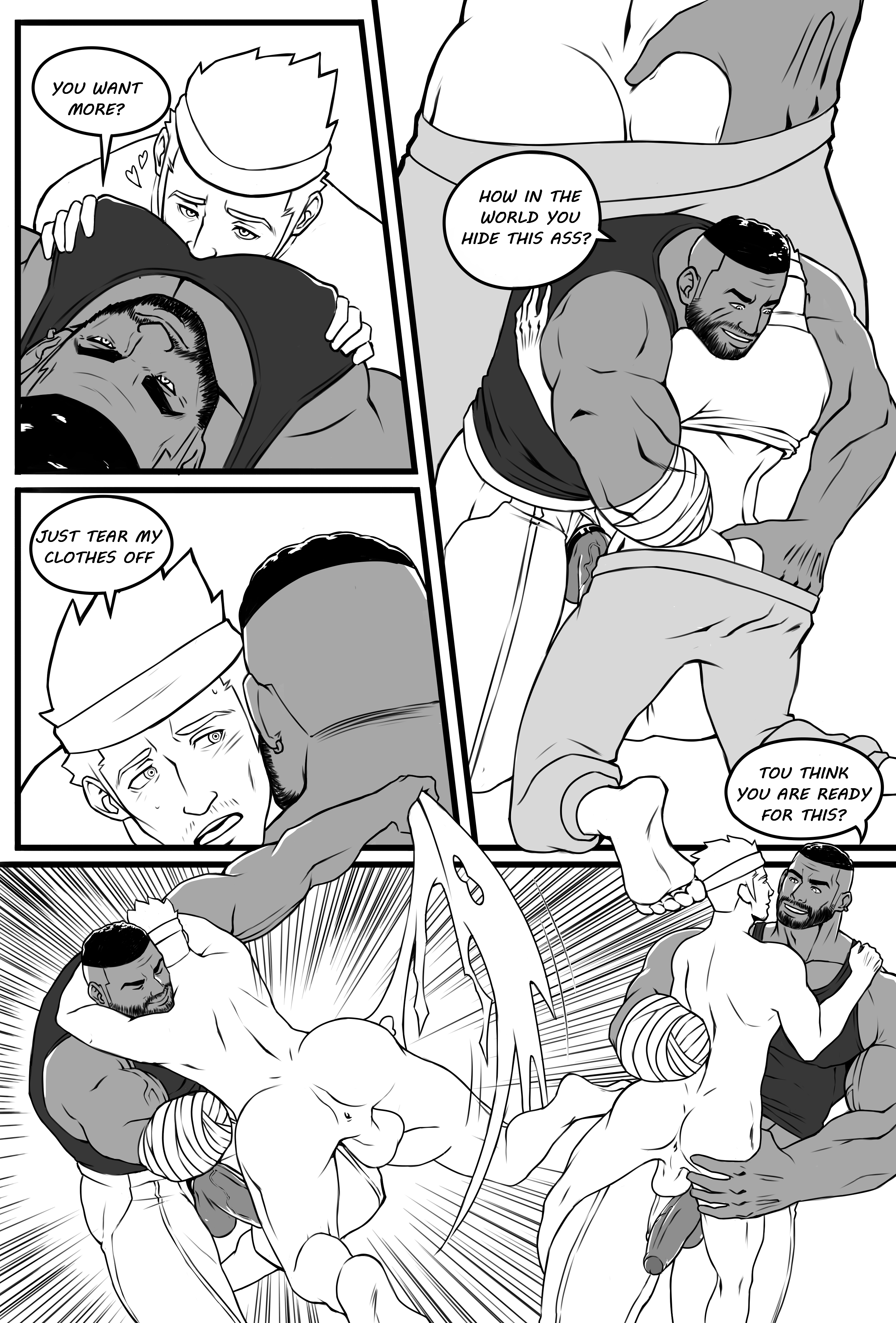 Barret Wallace (Final Fantasy) Rule 34 Image