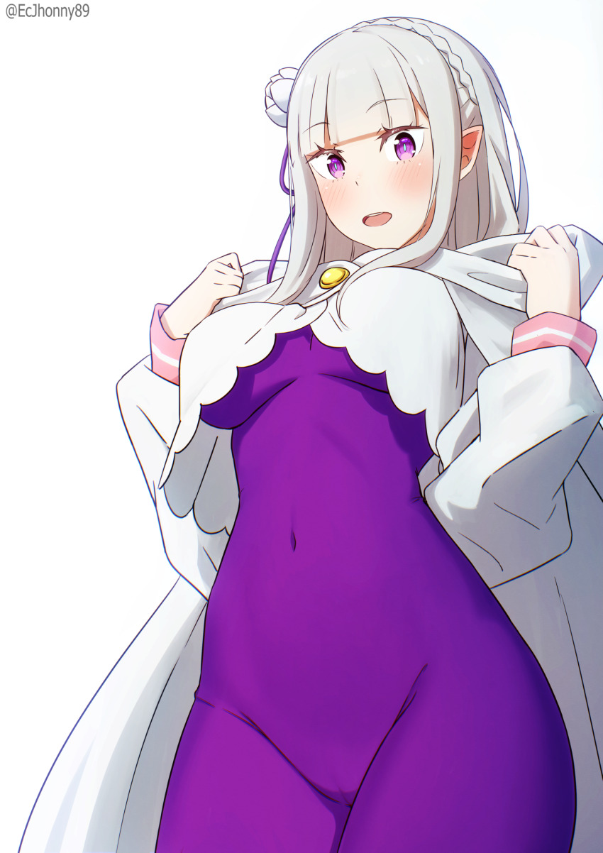 Emilia (Re:Zero) Rule 34 Image