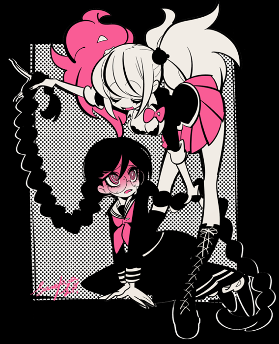 Enoshima Junko (Danganronpa: Trigger Happy Havoc) Rule 34 Image