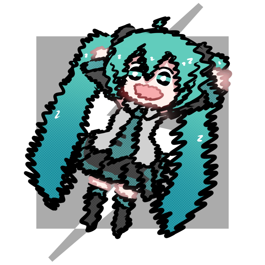 Hatsune Miku (Vocaloid) Rule 34 Image