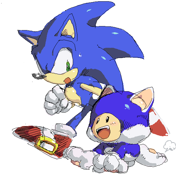 Sonic The Hedgehog (Mario (Series)) Rule 34 Image