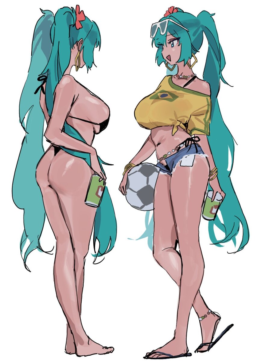 Brazilian Miku (Vocaloid) Rule 34 Image