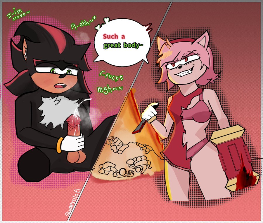Amy Rose (Sonic (Series)) Rule 34 Image