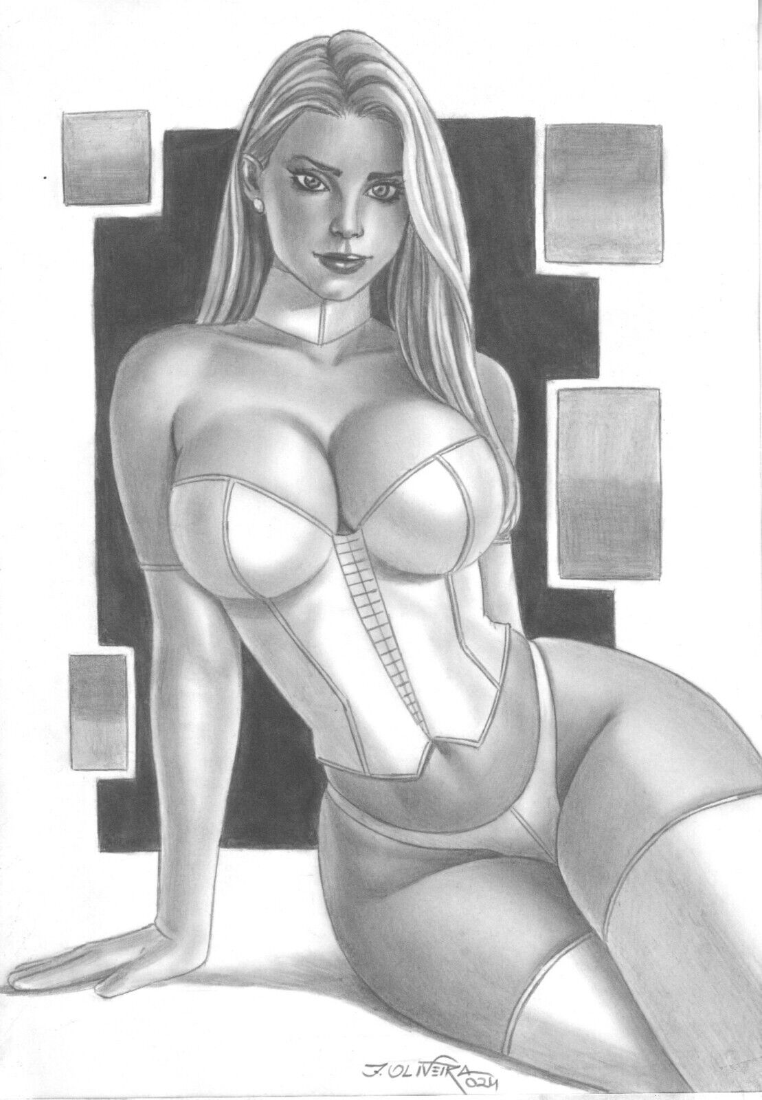Emma Frost (Hellfire Club) Rule 34 Image