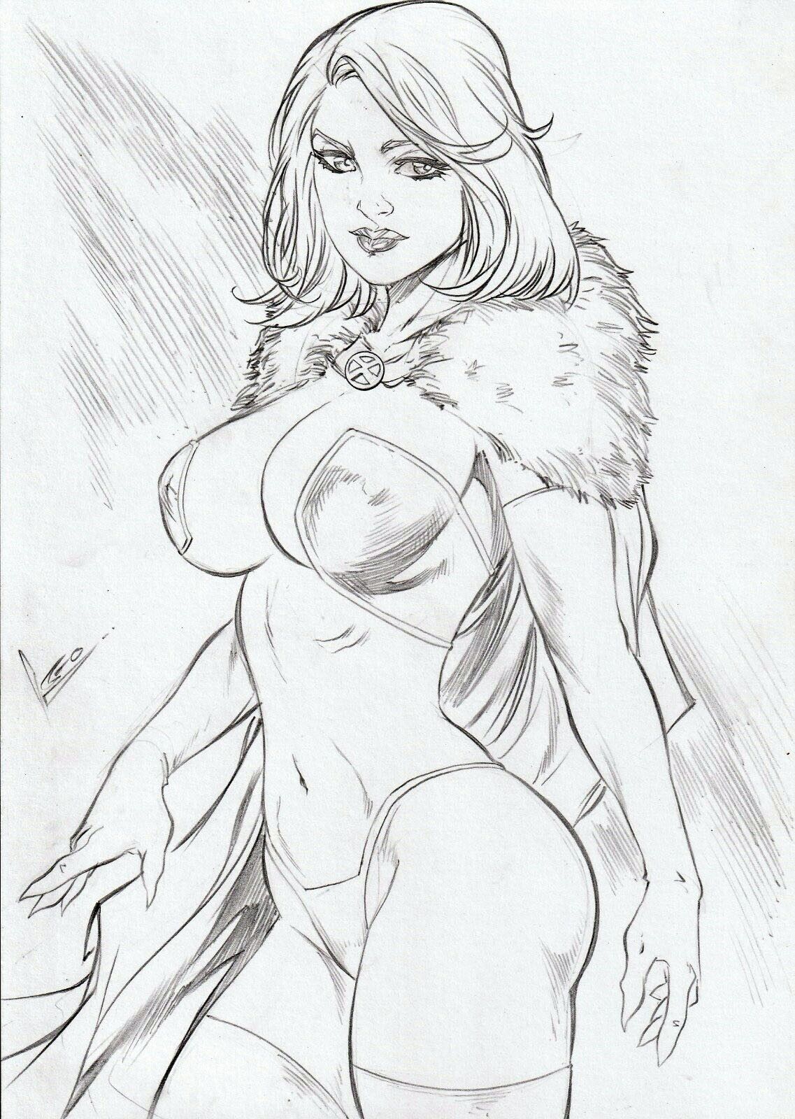 Emma Frost (Hellfire Club) Rule 34 Image
