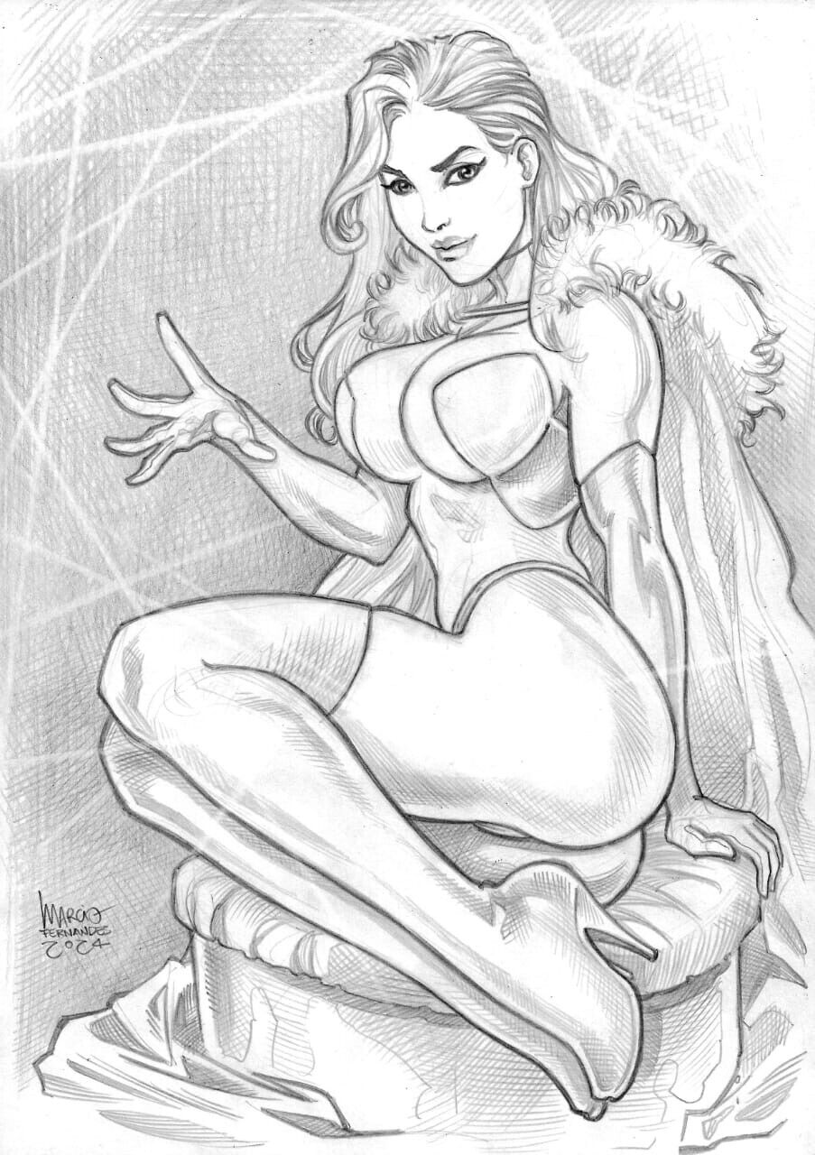 Emma Frost (Hellfire Club) Rule 34 Image