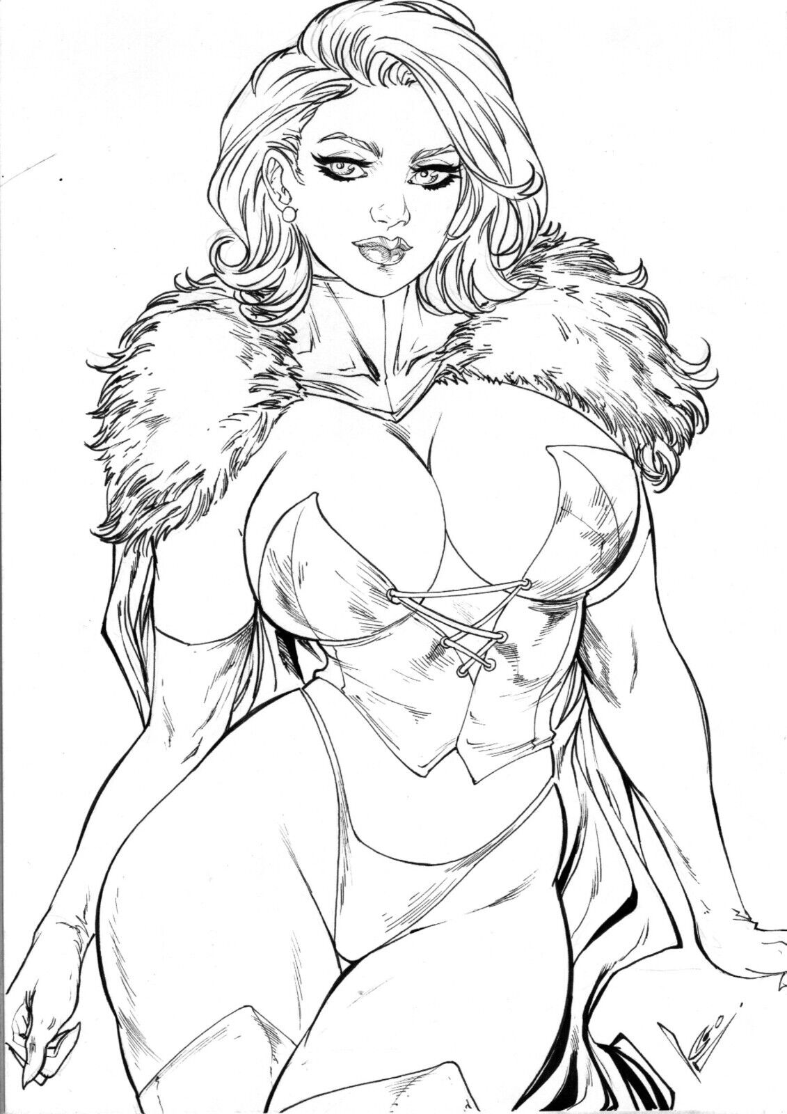 Emma Frost (Hellfire Club) Rule 34 Image