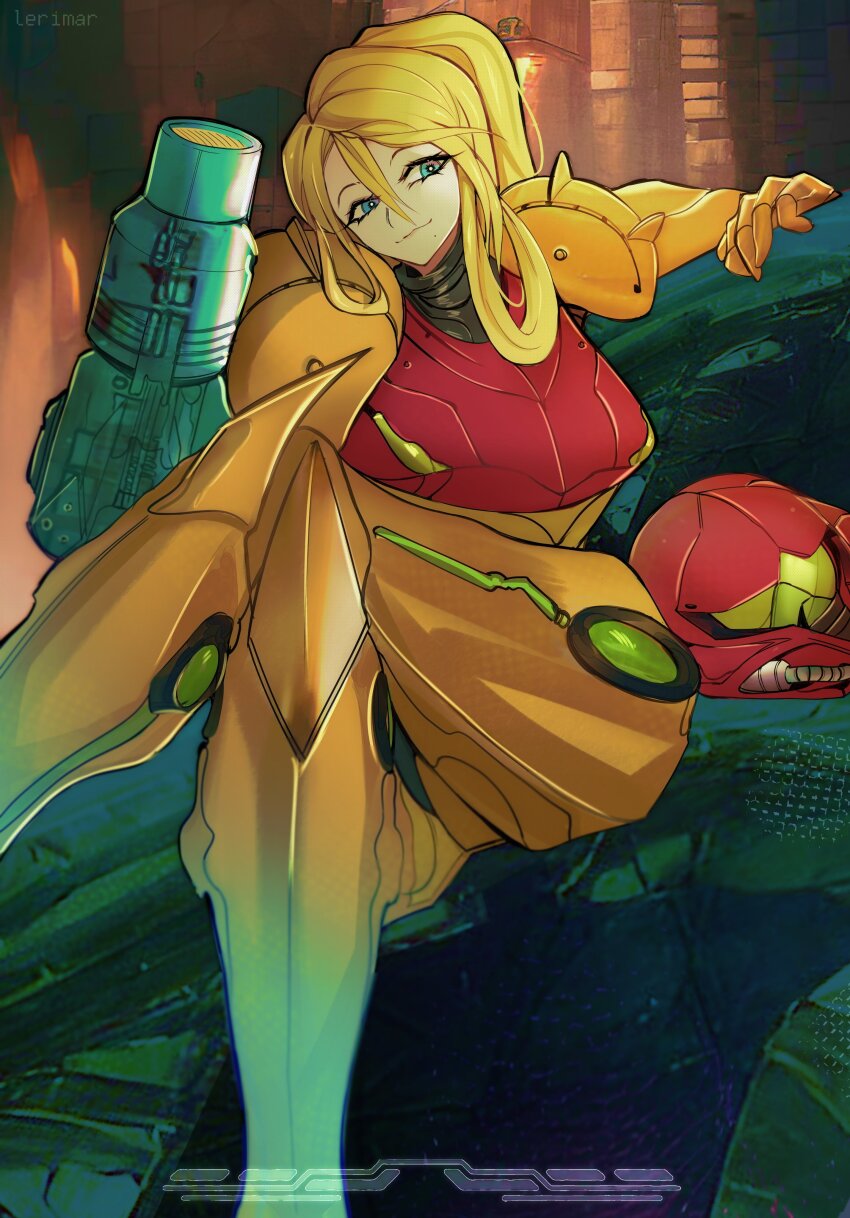 Samus Aran (Metroid) Rule 34 Image