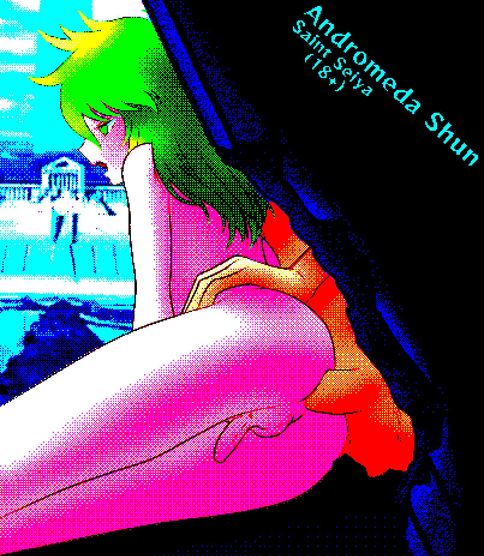 Andromeda Shun (Saint Seiya) Rule 34 Image