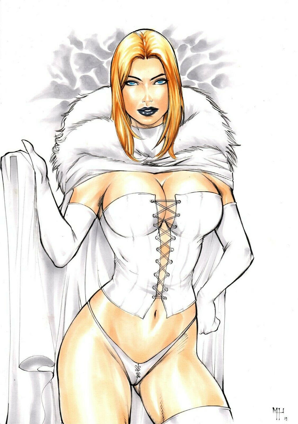 Emma Frost (Hellfire Club) Rule 34 Image