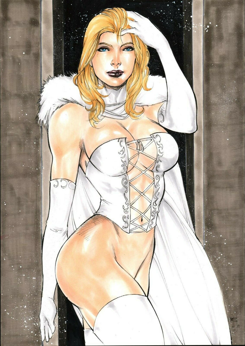 Emma Frost (Hellfire Club) Rule 34 Image