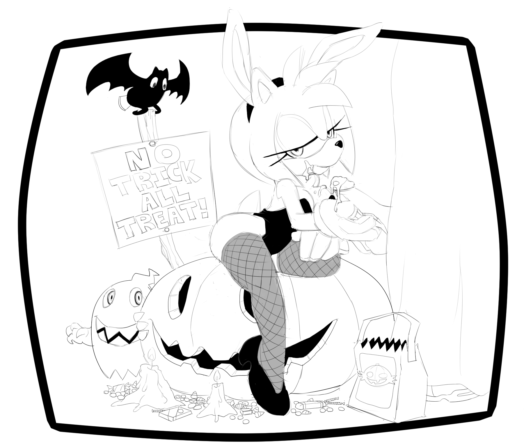 Amy Rose (Sega) Rule 34 Image