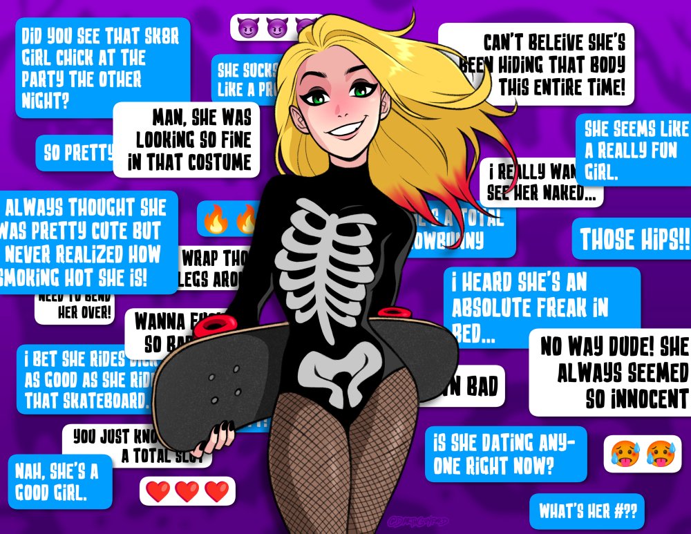Original Character (Halloween) Rule 34 Image