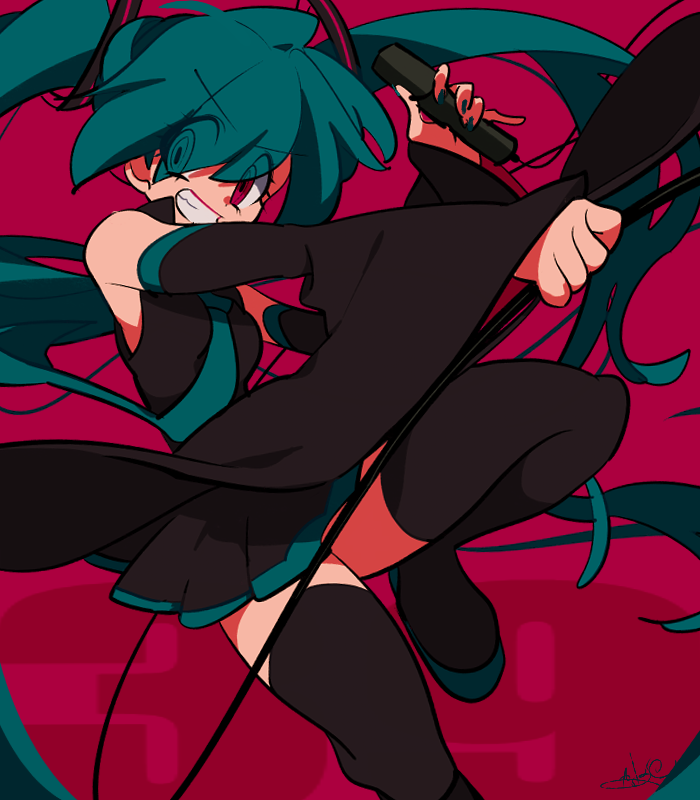 Hatsune Miku (Vocaloid) Rule 34 Image