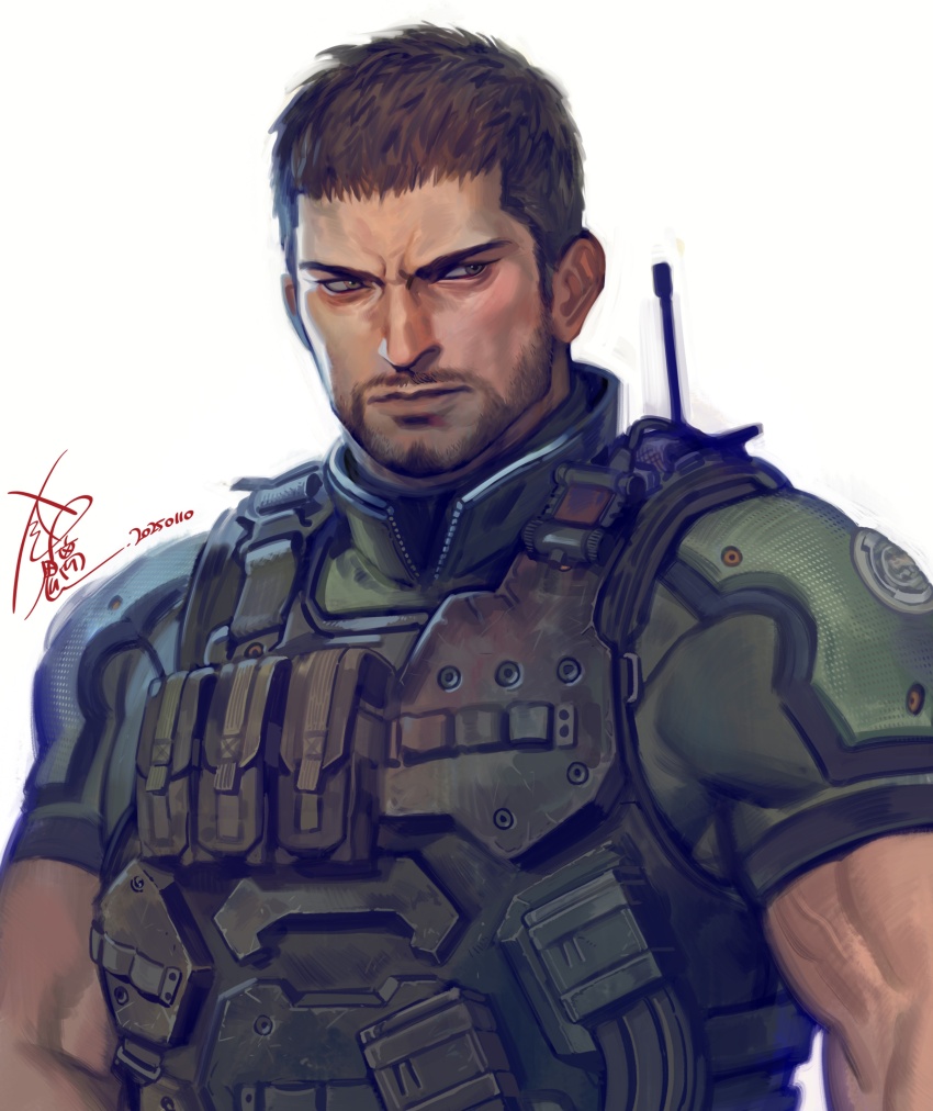 Chris Redfield (Resident Evil) Rule 34 Image