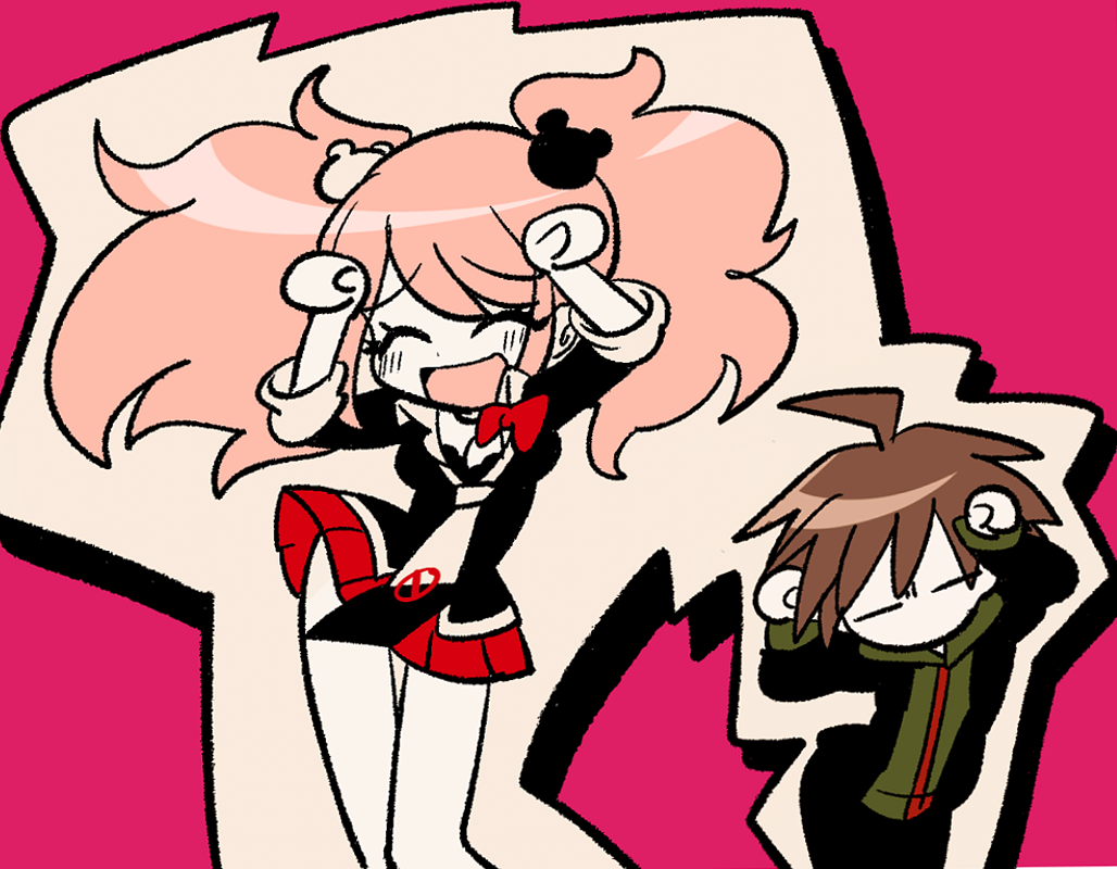 Enoshima Junko (Caramelldansen) Rule 34 Image