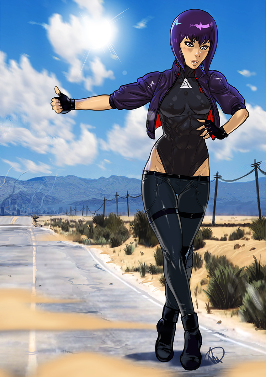 Kusanagi Motoko (Ghost In The Shell) Rule 34 Image